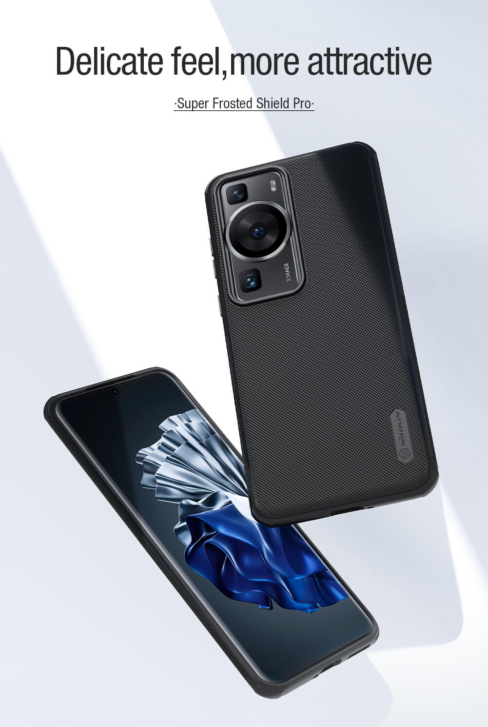 Чехол-крышка NILLKIN для Huawei P60, P60 Pro (серия Frosted shield Pro Magnetic case)